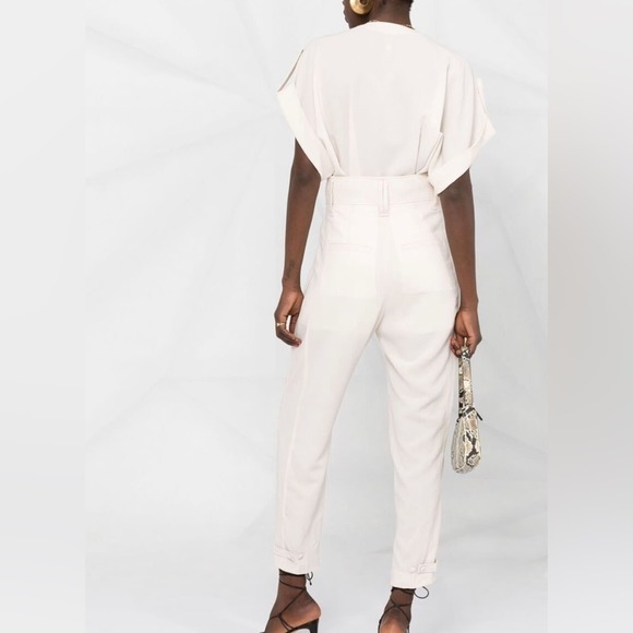 IRO Paris Caspian cream jumpsuit FR 34 / US 2 - Picture 2 of 14